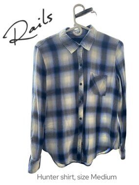 💙🖤 RAILS Hunter Shirt, Medium